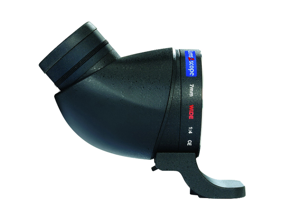 Lens2scope 7mm Wide, Nikon F, schwarz, Winkeleinsicht