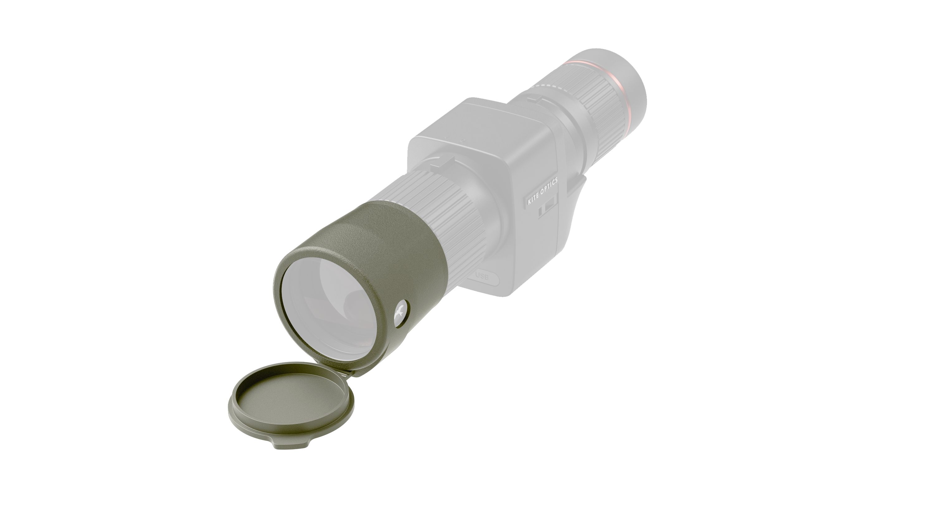 Kite Optics Siliconhülle APC 60 ED grün