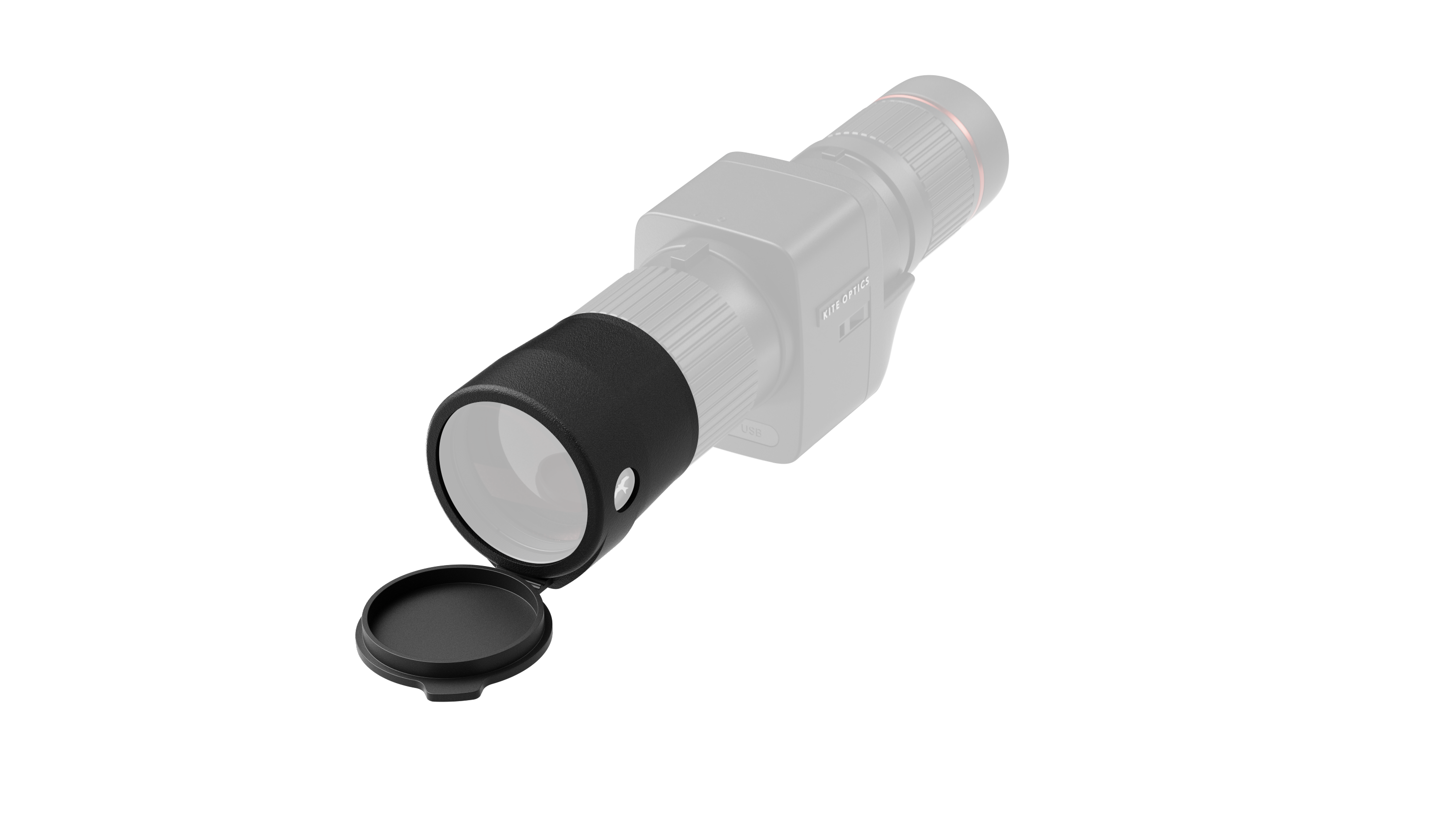 Kite Optics Siliconhülle APC 60 ED schwarz